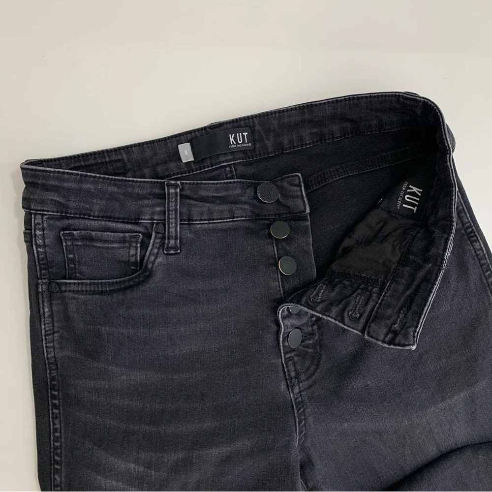 Kut from the Kloth High Rise MIA Fab Ab Skinny Jeans Size 8
